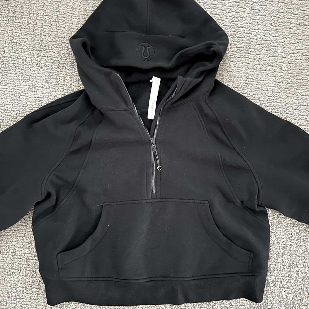lululemon half zip oversized scuba-M/L